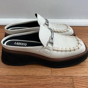 Worn Once-  Labucq Koko Moc Mules